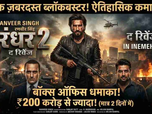 200 करोड़ क्लब में धुरंधर 2: रणवीर सिंह-आदित्य धर का जश्न