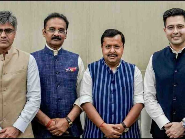 AAP के 2/3 राज्यसभा सांसद BJP में! संदीप पाठक-चड्ढा शामिल