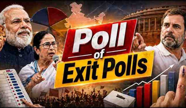 बंगाल असम केरल एग्जिट पोल 2026: BJP को फायदा, TMC सस्पेंस