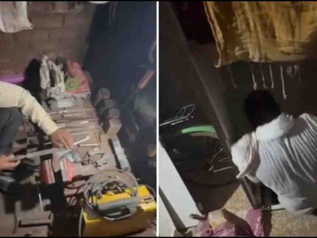मेरठ: अलमारी पीछे हथियार फैक्ट्री, BCA छात्र समेत 4 गिरफ्तार